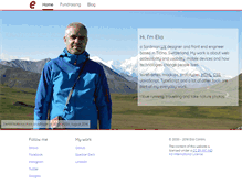 Tablet Screenshot of eliacontini.info
